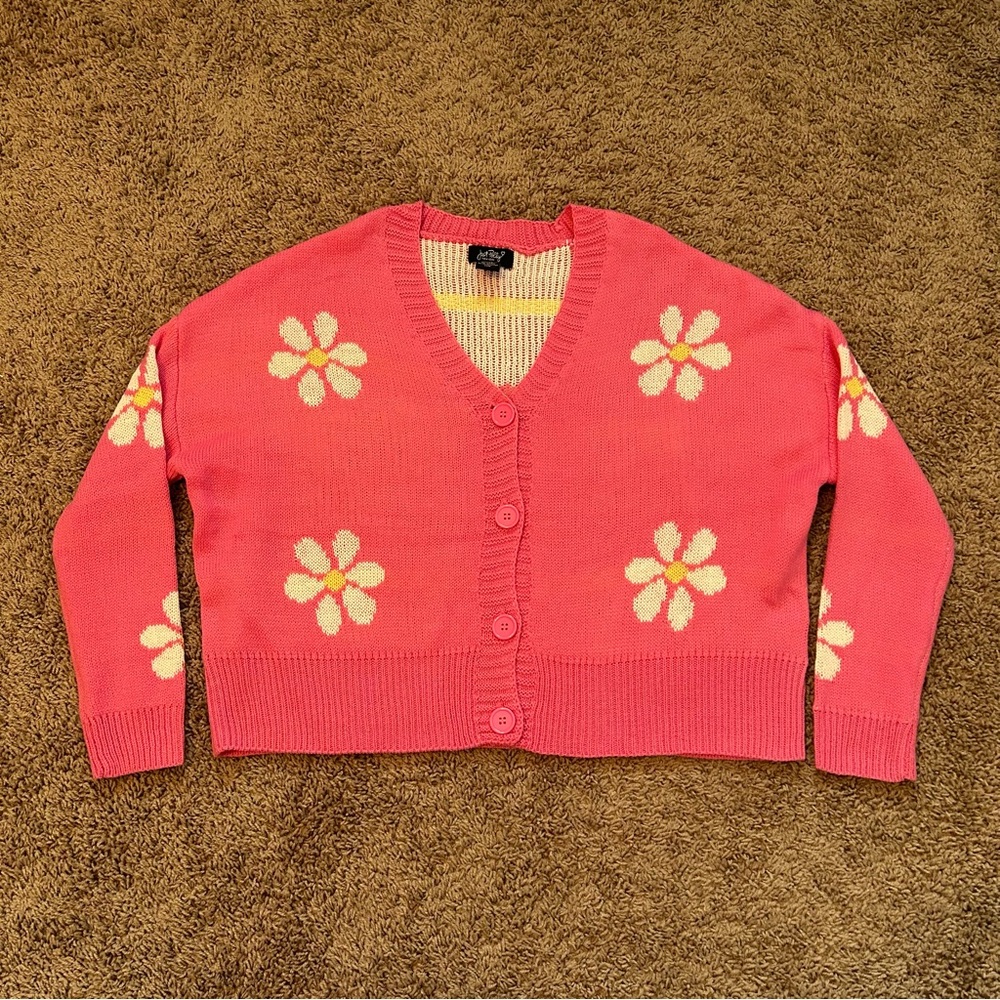 ‼️Just Polly New York Flower Cardigan‼️